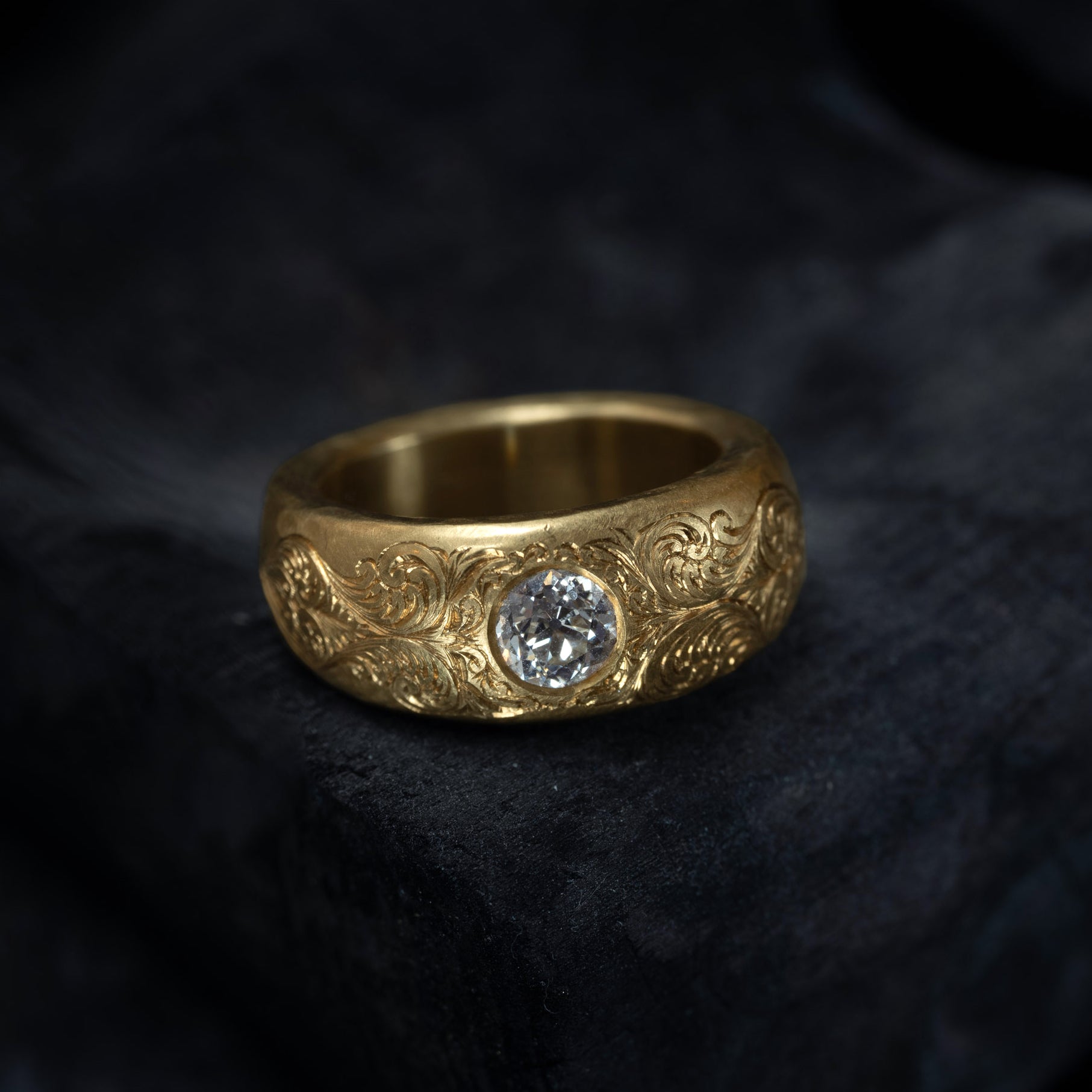 Engraved Signet Ring