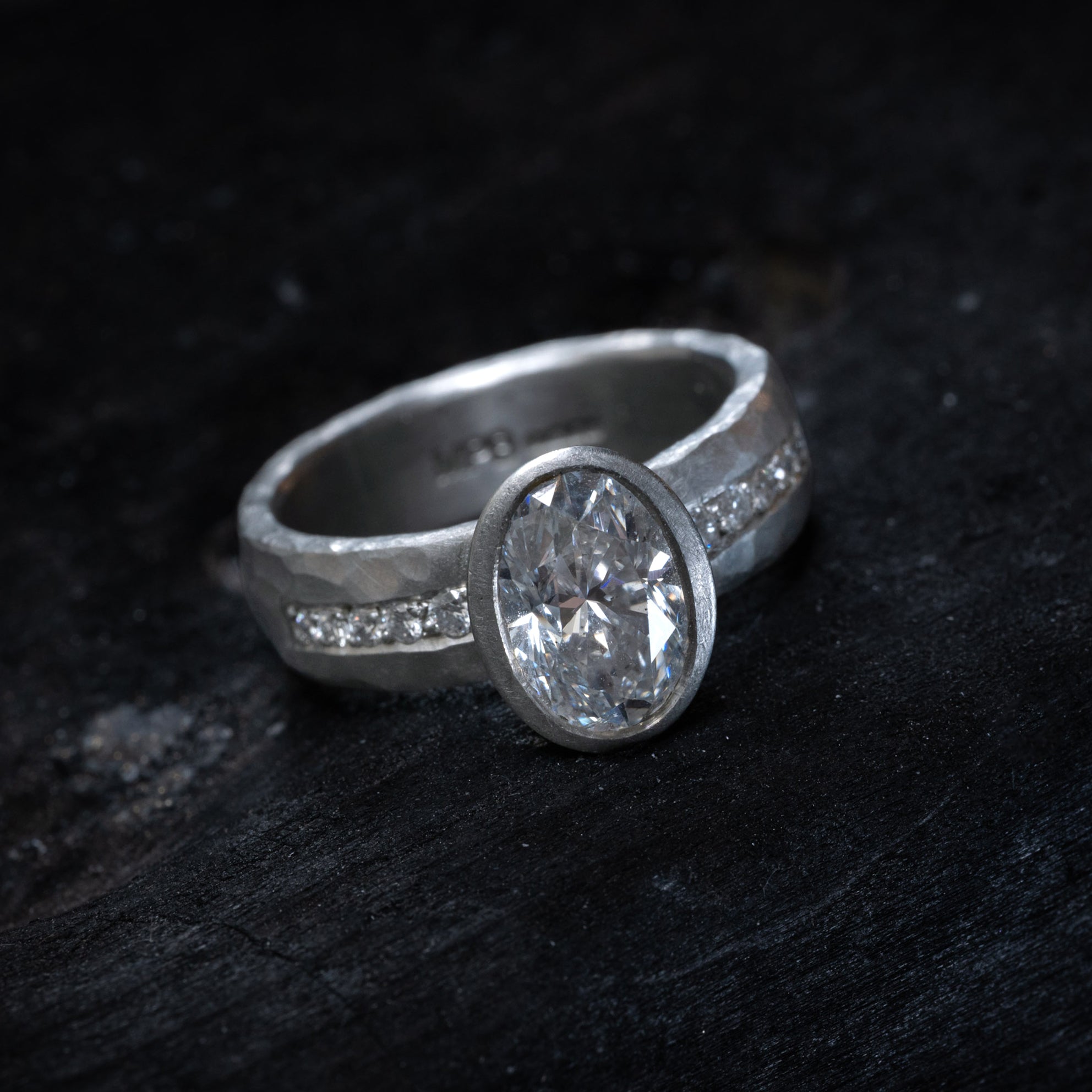 Oval Diamond Ring