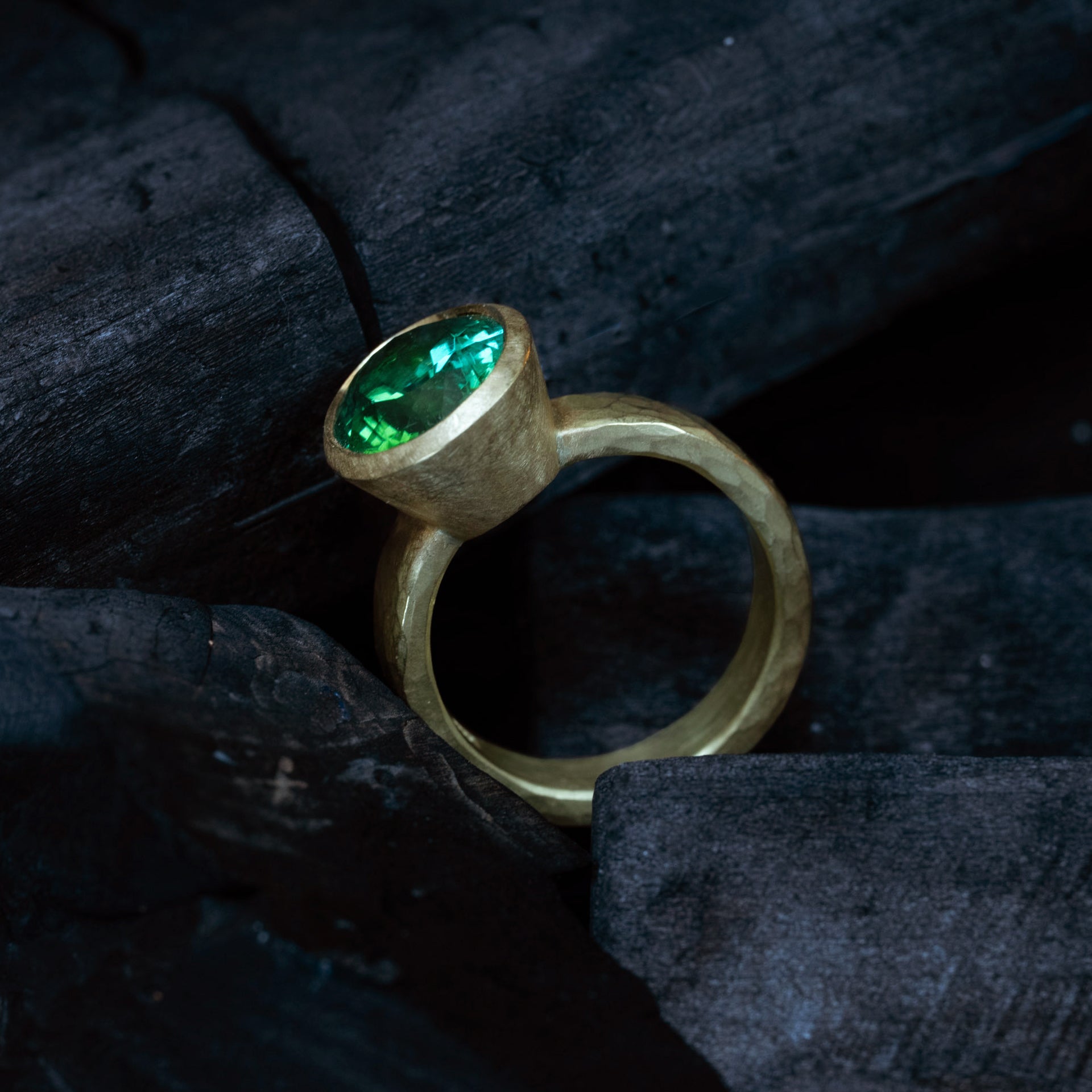 Oval Tourmaline Ring