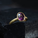 Gold Sapphire Ring