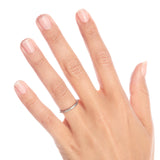 2mm Platinum Ring