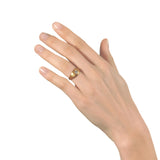 Gold Diamond Signet Ring