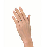 Gold and Platinum Old Cut Diamond Ring