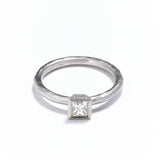 Platinum Princess Cut Diamond Ring