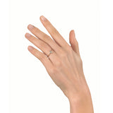 Rose Gold Oval Diamond Ring