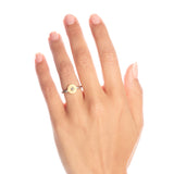 18ct Gold DIsc Ring