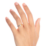 2.8mm Half and Half Ring