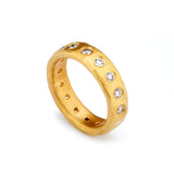 Old Cut Diamond Eternity Ring