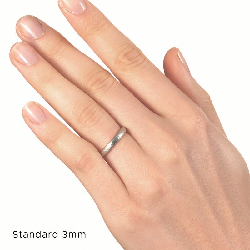 Platinum and Ring with Stone (Japanese)