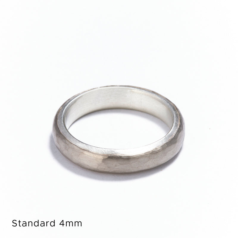 Silver and White Gold RIng (Japanese)