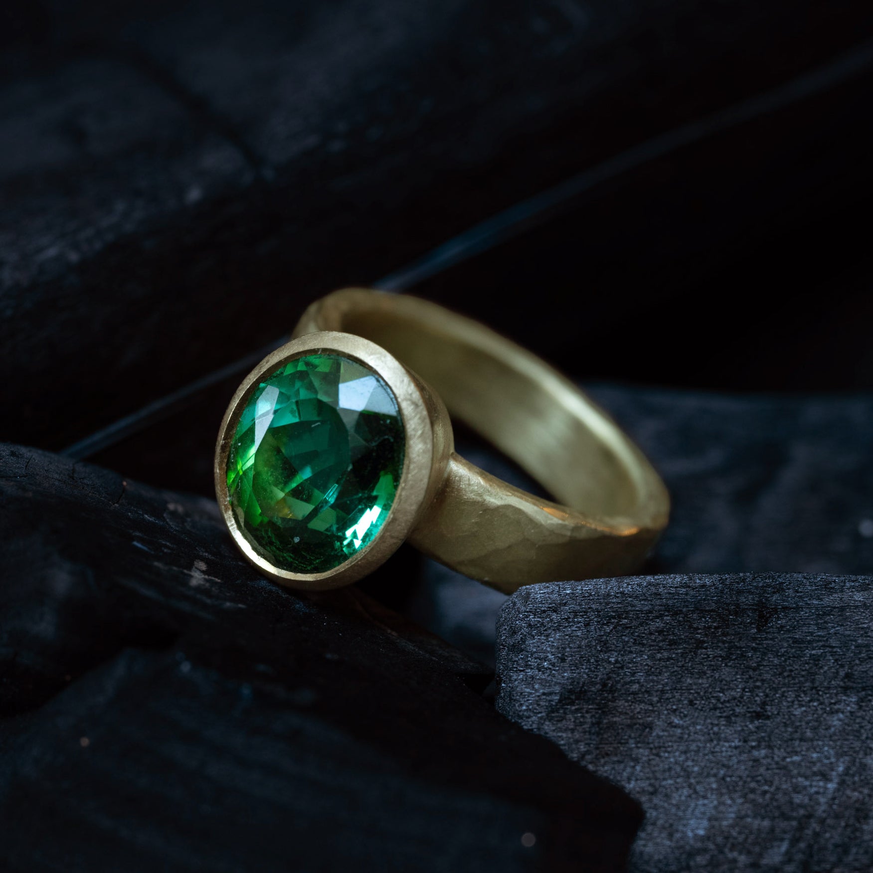 Oval Tourmaline Ring