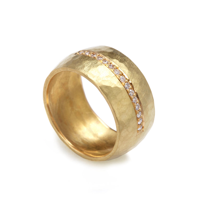 Wide 18ct Gold Eternity Ring
