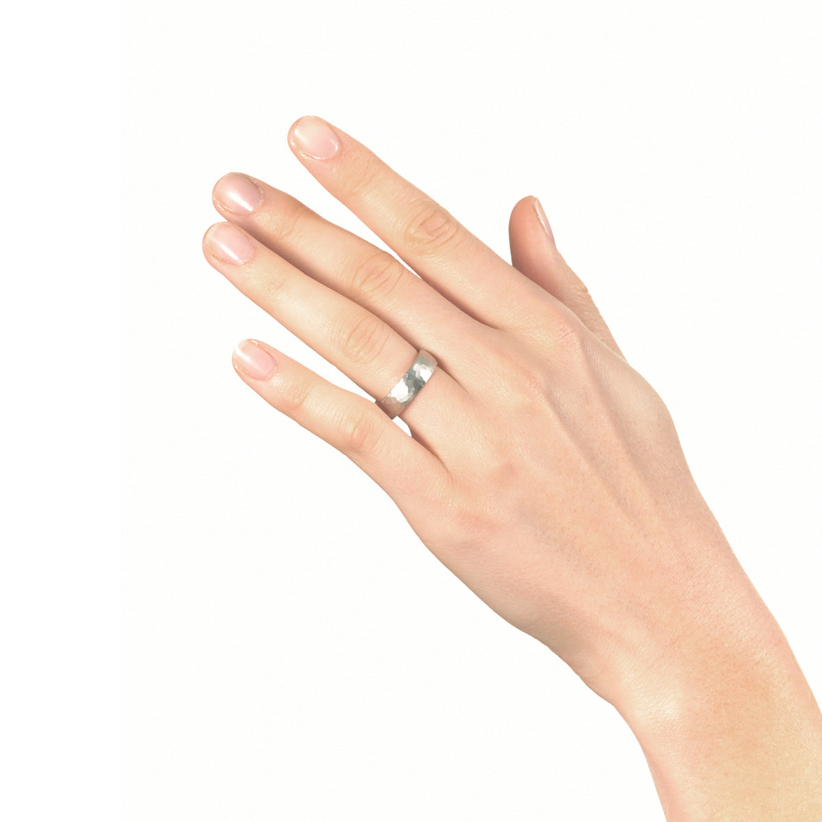 6mm Platinum and Gold Ring