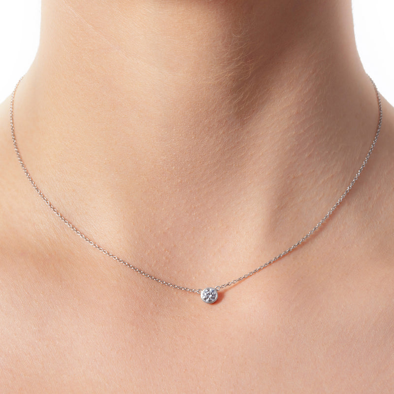 Platinum Diamond Necklace