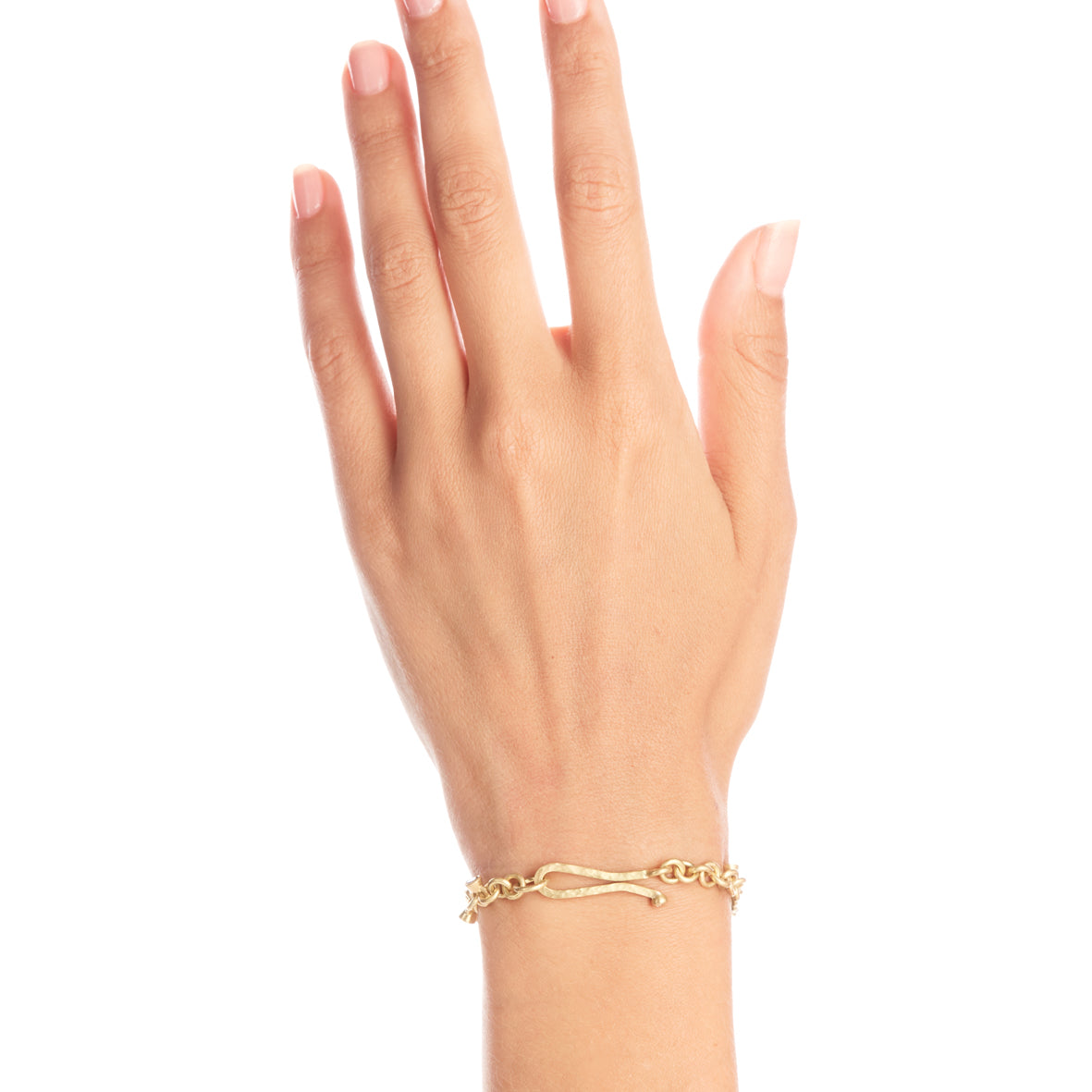 Gold Diamond Charm Bracelet