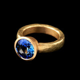 Gold Sapphire Ring