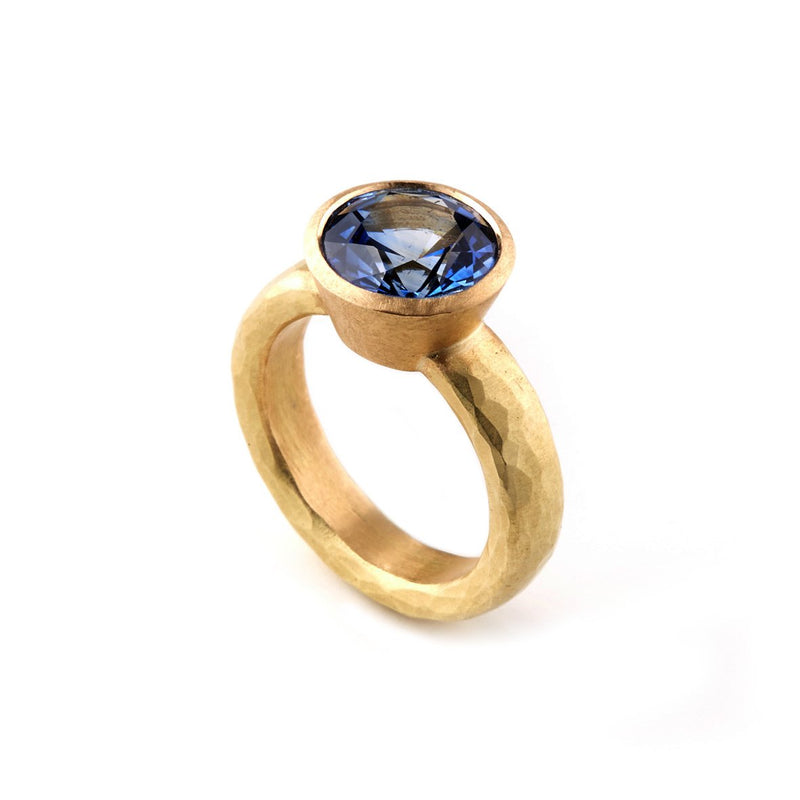 Gold Sapphire Ring