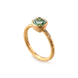 Sea Green Tourmaline Ring