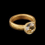Gold Antique Old Cut Diamond Ring
