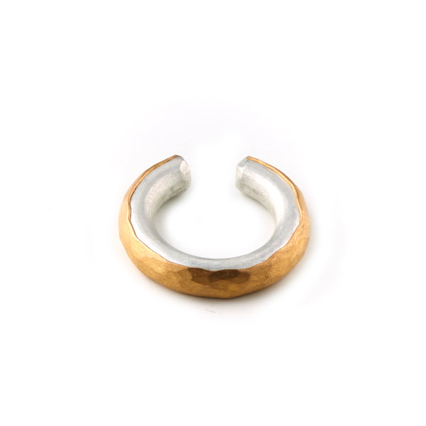 Silver and Gold Ear Cuff