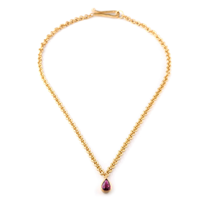 Dainty Ruby Necklace- Special order – Oli & Tess