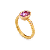 Pink Sapphire Ring