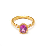 Pink Sapphire Ring