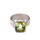 Green Tourmaline Ring