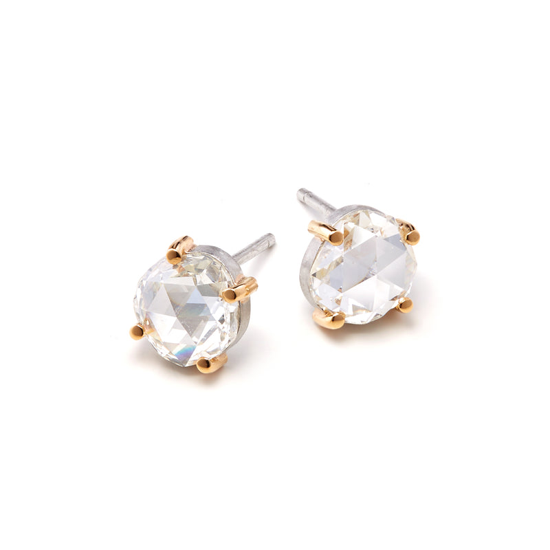 18ct gold and diamond earrings Clearance